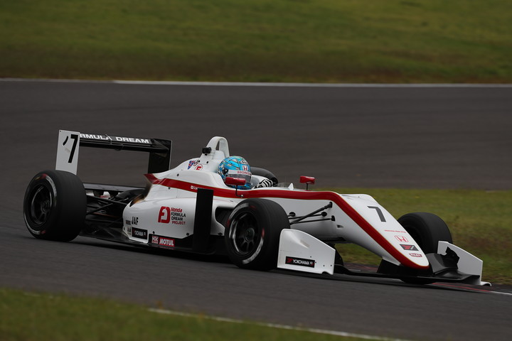 決勝3位は阪口晴南（HFDP RACING F316）