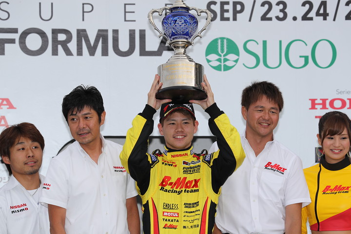 2017年F3チャンピオンの高星明誠（B-MAX Racing Team with NDDP）