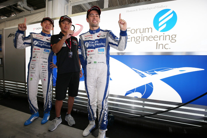 ノックアウト予選Q2: 佐々木大樹、近藤真彦監督、ジョアオ・パオロ・デ・オリベイラ（KONDO RACING）