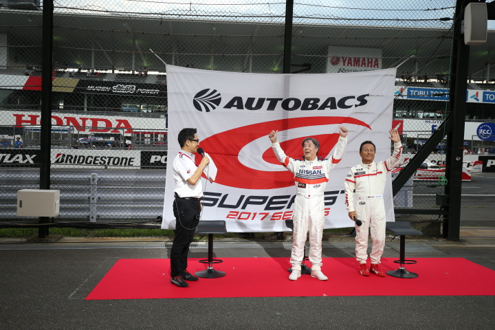 前夜祭: 星野一義氏と関谷正徳氏が登場