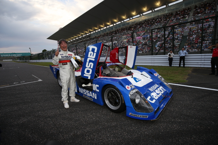 前夜祭: 星野一義氏によるCカーのデモラン