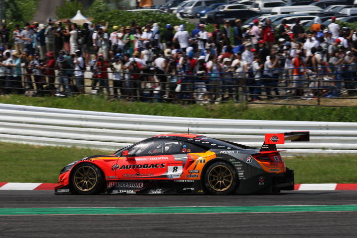 決勝レース: 野尻智紀／小林崇志組（ARTA NSX-GT）