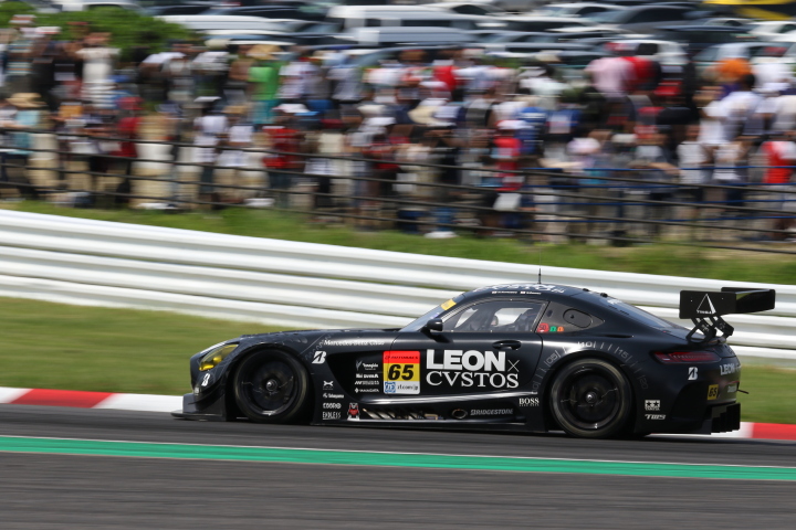 決勝レース: 黒澤治樹／蒲生尚弥組（LEON CVSTOS AMG）