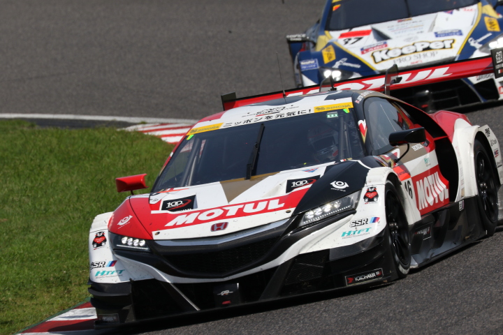 決勝レース: ジェンソン・バトン（MOTUL MUGEN NSX-GT）