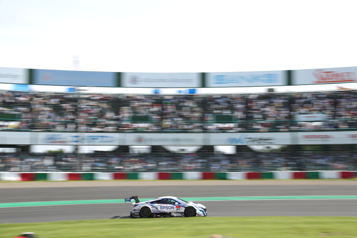 決勝レース: ベルトラン・バゲット／松浦孝亮組（Epson Modulo NSX-GT）
