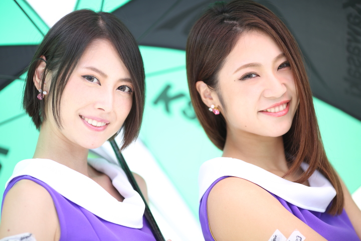 ピットウォーク: レースクイーン