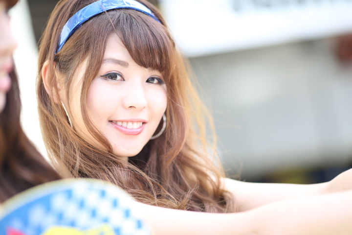 ピットウォーク: レースクイーン