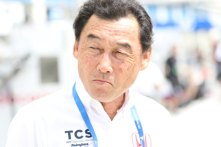 公式予選: 中嶋悟監督（TCS NAKAJIMA RACING）