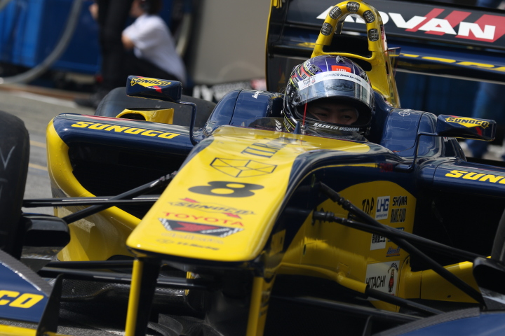 公式予選: 大嶋和也（SUNOCO TEAM LEMANS SF14）