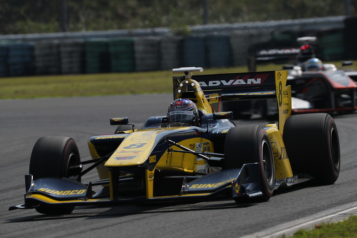 決勝3位は大嶋和也（SUNOCO TEAM LEMANS SF14）