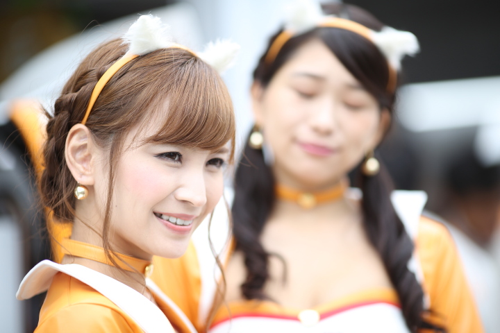 ピットウォーク: レースクイーン