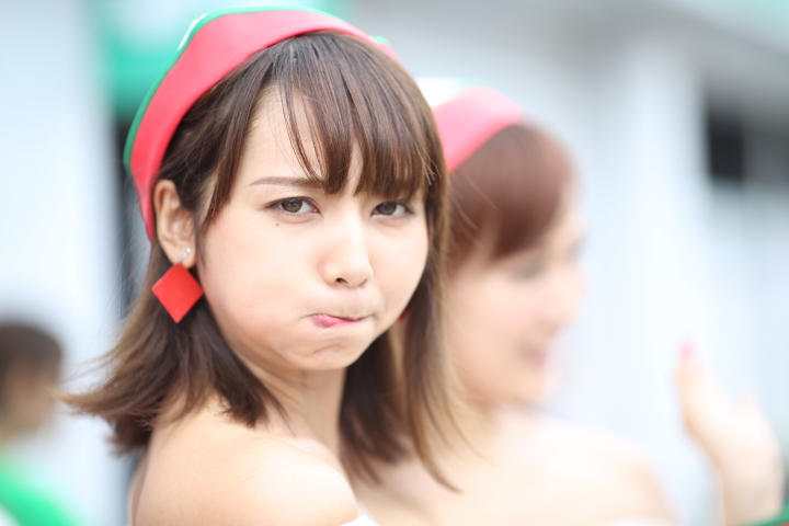 ピットウォーク: レースクイーン