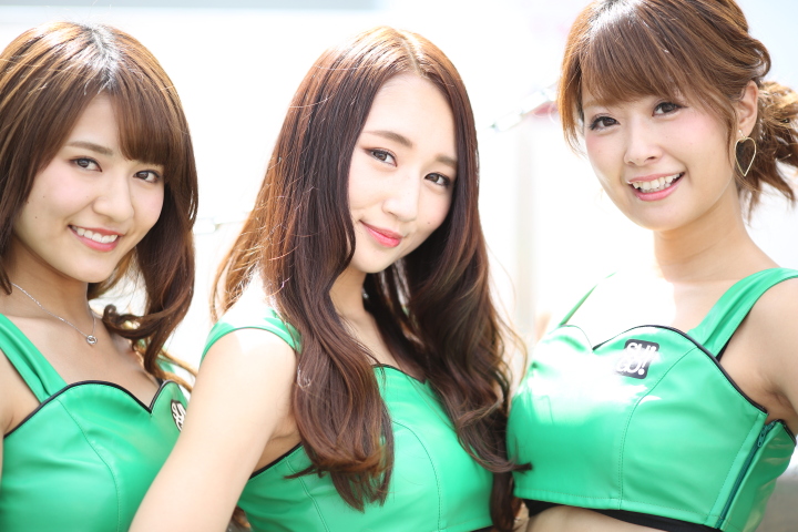 ピットウォーク: レースクイーン