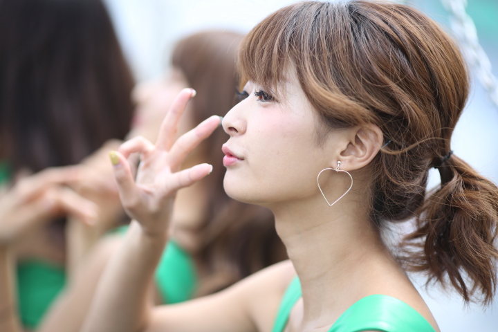 ピットウォーク: レースクイーン