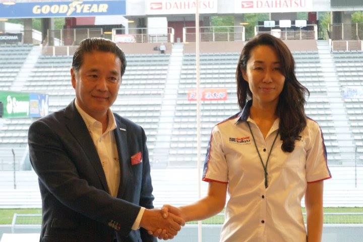 2018年度24時間記者会見: 原口英二郎氏（富士スピードウェイ株式会社代表取締役社長）と桑山晴美氏（スーパー耐久機構事務局長）