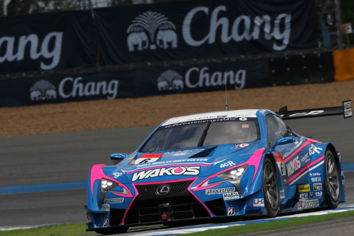 公式練習: 大嶋和也／アンドレア・カルダレッリ組（WAKO'S 4CR LC500）