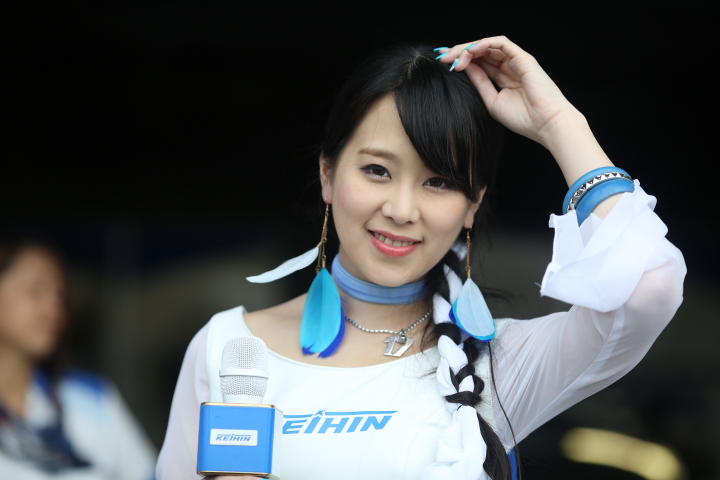 ピットウォーク: レースクイーン