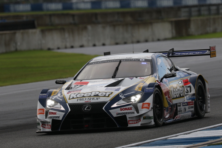 公式予選: 平川亮／ニック・キャシディ組（KeePer TOM'S LC500）