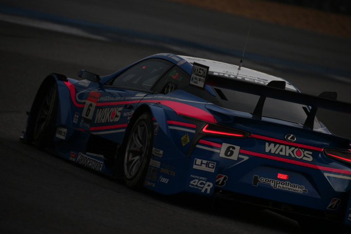 公式予選: 大嶋和也／アンドレア・カルダレッリ組（WAKO'S 4CR LC500）