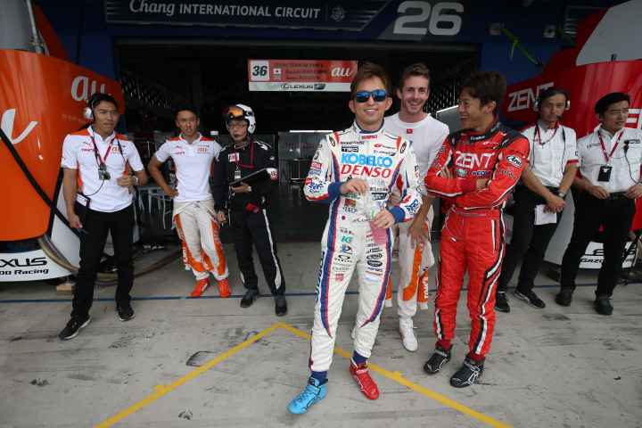 スタート進行: 平手晃平（LEXUS TEAM SARD）