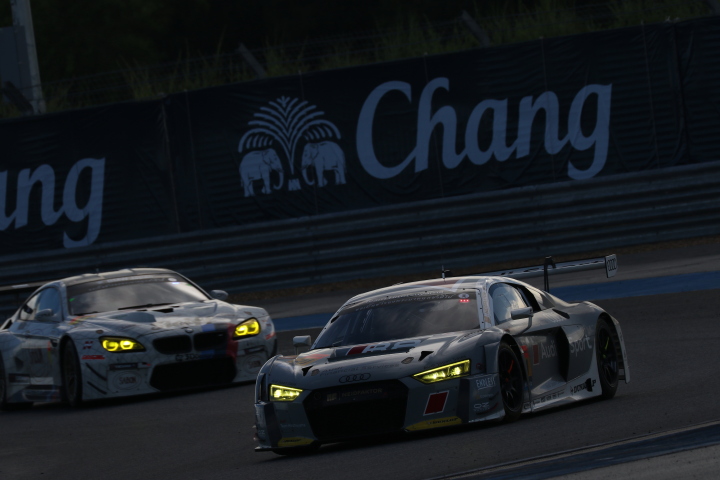 決勝レース: リチャード・ライアン（Hitotsuyama Audi R8 LMS）