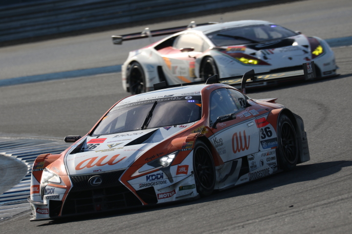 決勝レース: ジェームス・ロシター（au TOM'S LC500）