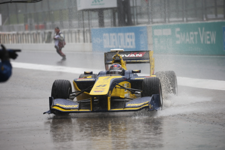 公式予選: 大嶋和也（SUNOCO TEAM LEMANS SF14）