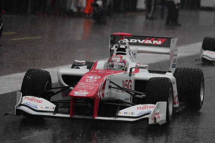 公式予選: レース1、レース2とも2位の野尻智紀（DOCOMO DANDELION M40S SF14）