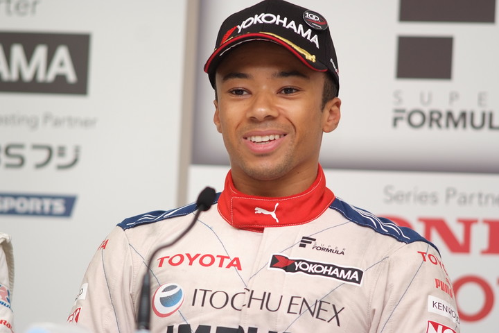 予選記者会見: レース1・7位、レース2・ポールポジションのヤン・マーデンボロー（ITOCHU ENEX TEAM IMPUL）