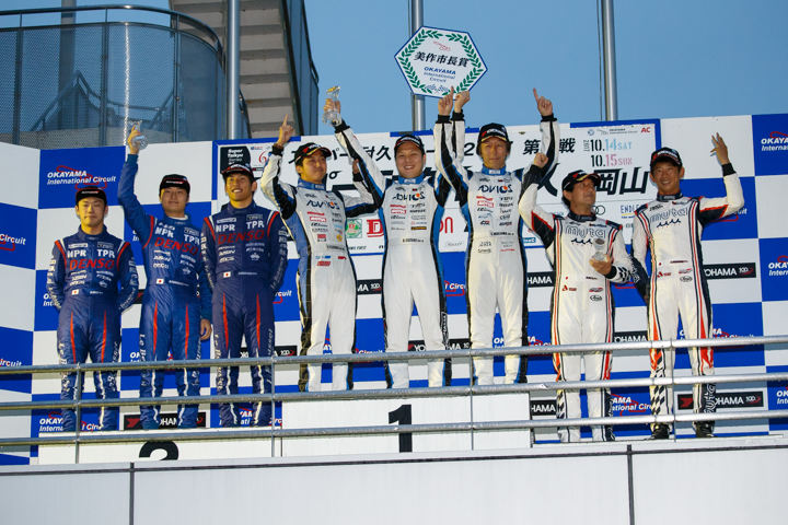 グループ1決勝: ST-3クラスの表彰式