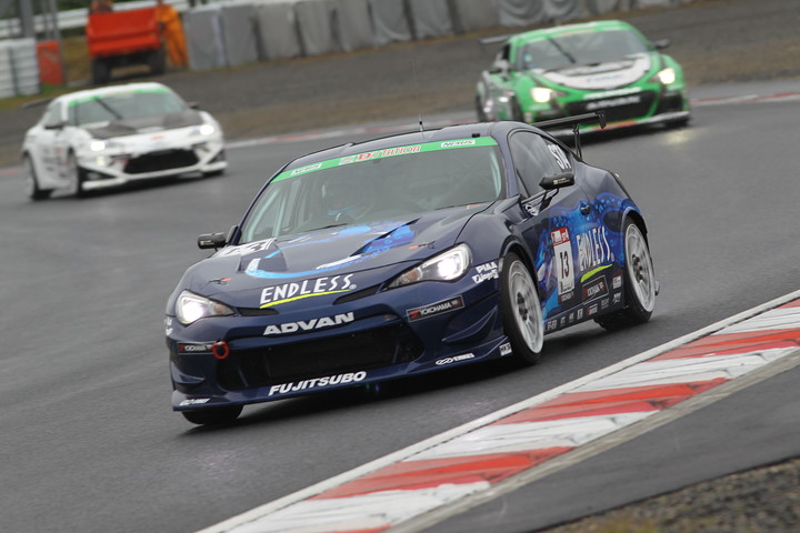 グループ2決勝: ST-4クラス3位は小河諒／高橋翼／花里祐弥組（ENDLESS･ADVAN･86）