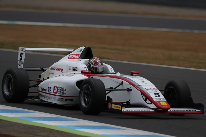 第13戦予選5位、第14戦予選3位の大湯都史樹（HFDP/SRS/コチラレーシング）