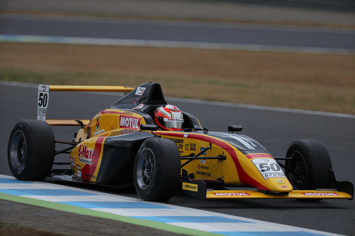 第13戦、第14戦とも予選2位の澤田真治（B-MAX RACING F110）