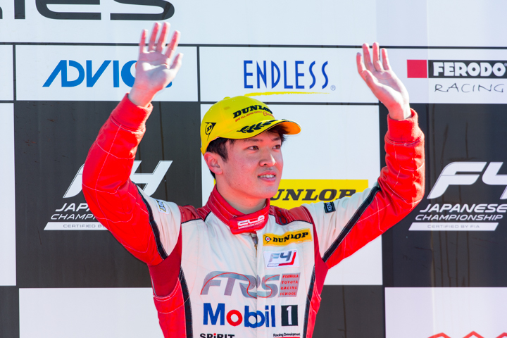 決勝3位・宮田莉朋（TOM'S SPIRIT）