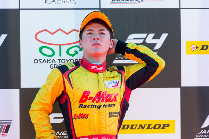 決勝2位・澤田真治（B-MAX RACING TEAM）