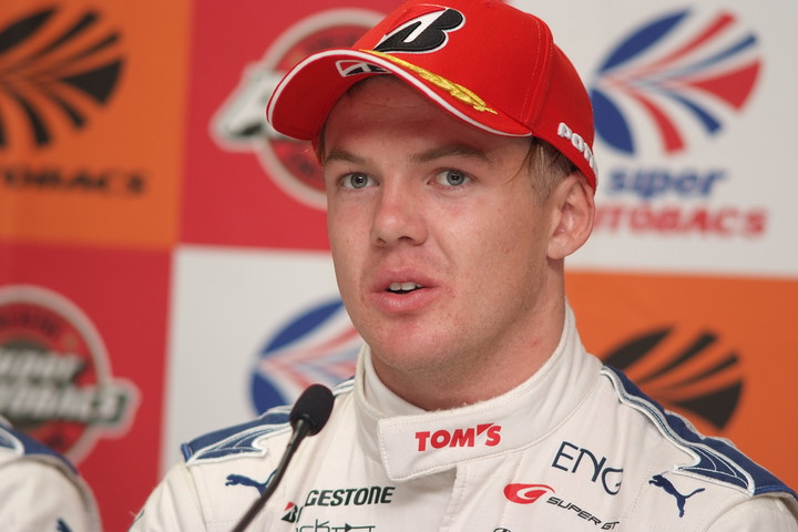 2017年度GT500クラスドライバーズチャンピオンを獲得したニック・キャシディ（LEXUS TEAM KeePer TOM'S）