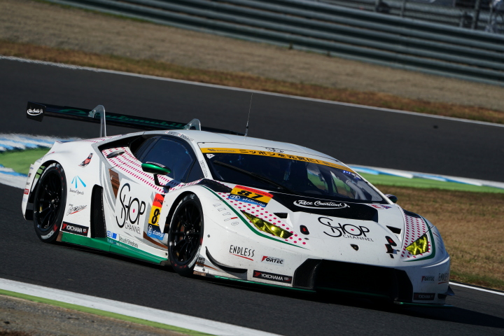 公式練習: 細川慎弥／佐藤公哉組（ショップチャンネルランボルギーニ GT3）