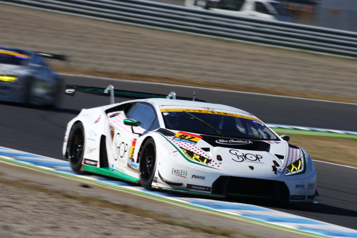 公式練習: 細川慎弥／佐藤公哉組（ショップチャンネルランボルギーニ GT3）