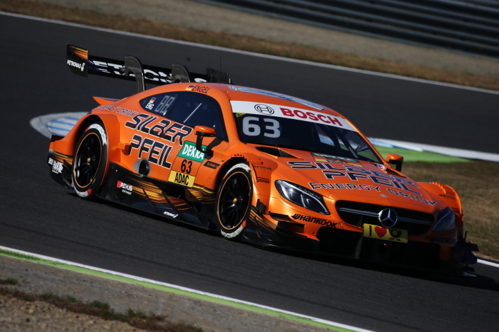 DTMデモンストレーションラン: マロ・エンゲルス（Mercedes-AMG DTM Team HWA）