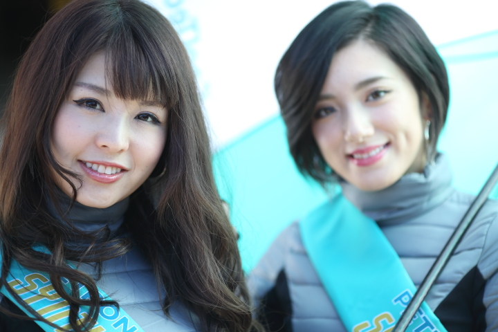 ピットウォーク: レースクイーン