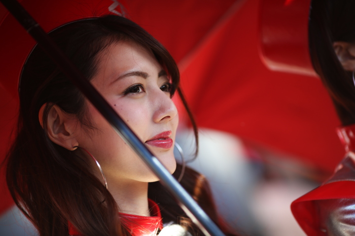 ピットウォーク: レースクイーン