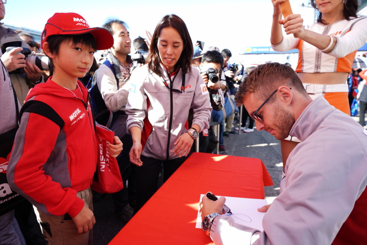 ピットウォーク: ジェームス・ロシター（LEXUS TEAM au TOM'S）