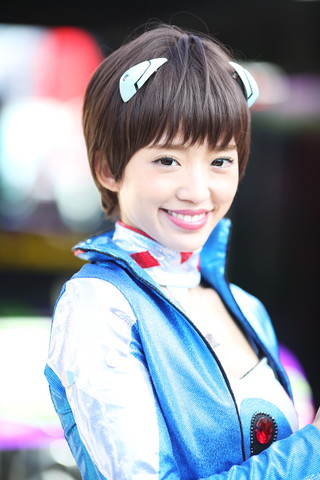 ピットウォーク: レースクイーン