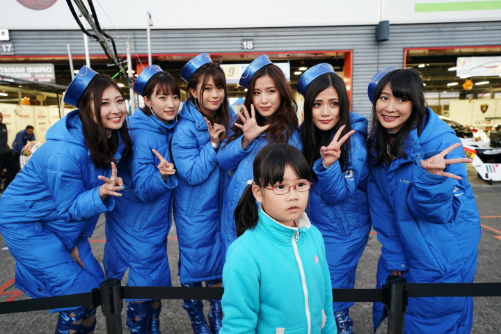 GTキッズウォーク: レースクイーン