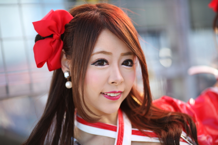 ピットウォーク: レースクイーン