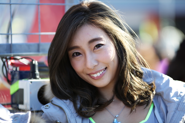 ピットウォーク: レースクイーン