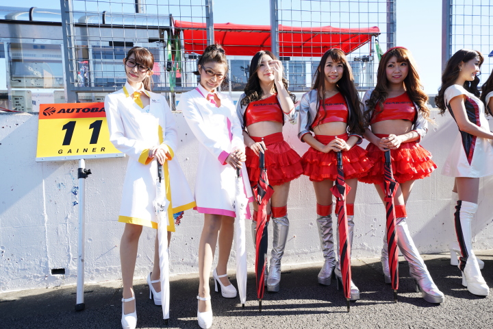 ピットウォーク: レースクイーン