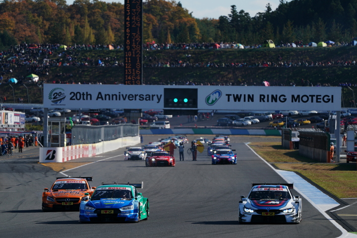 決勝レース: パレードラップにはDTMマシンも加わる
