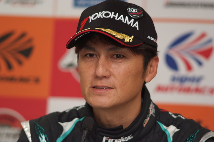 GT300クラスポールポジションの谷口信輝（GOODSMILE RACING & TeamUKYO）