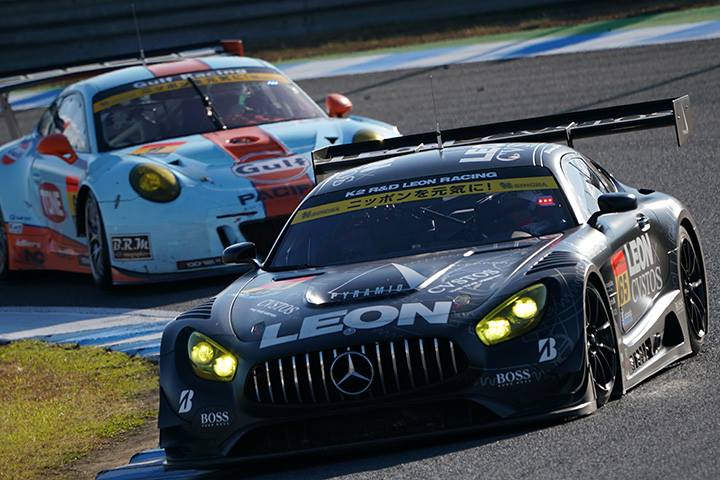 GT300クラス優勝は黒澤治樹／蒲生尚弥組（LEON CVSTOS AMG）